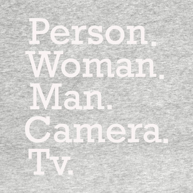 person woman man camera tv shirt, camera man gift shirt by MariaB